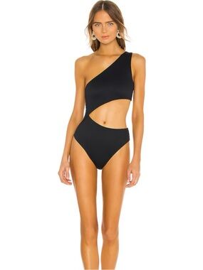BEACH RIOT Celine One Piece swimsuit in Black M